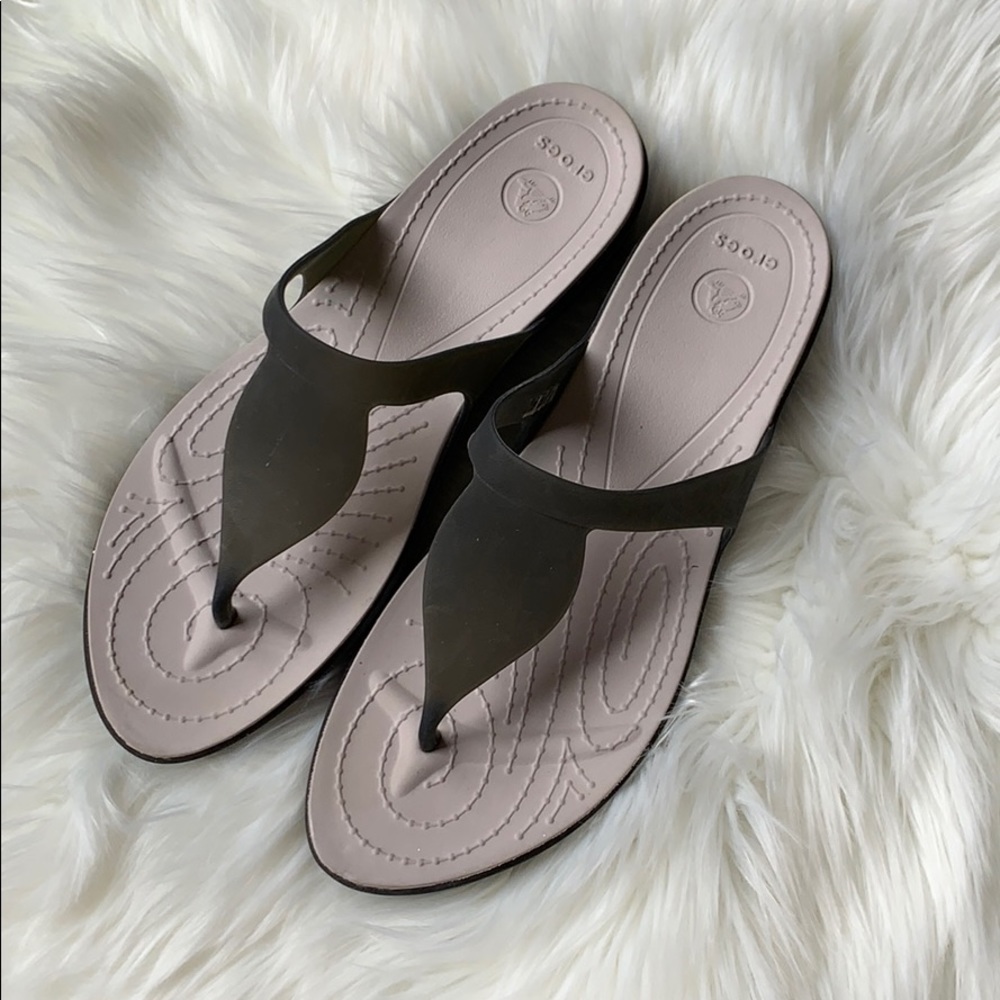 ☀️ Black Crocs Flip Flop / Sandal ☀️